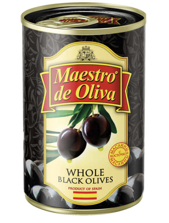 Маслини Maestro De Oliva з/кіст з/б 420г